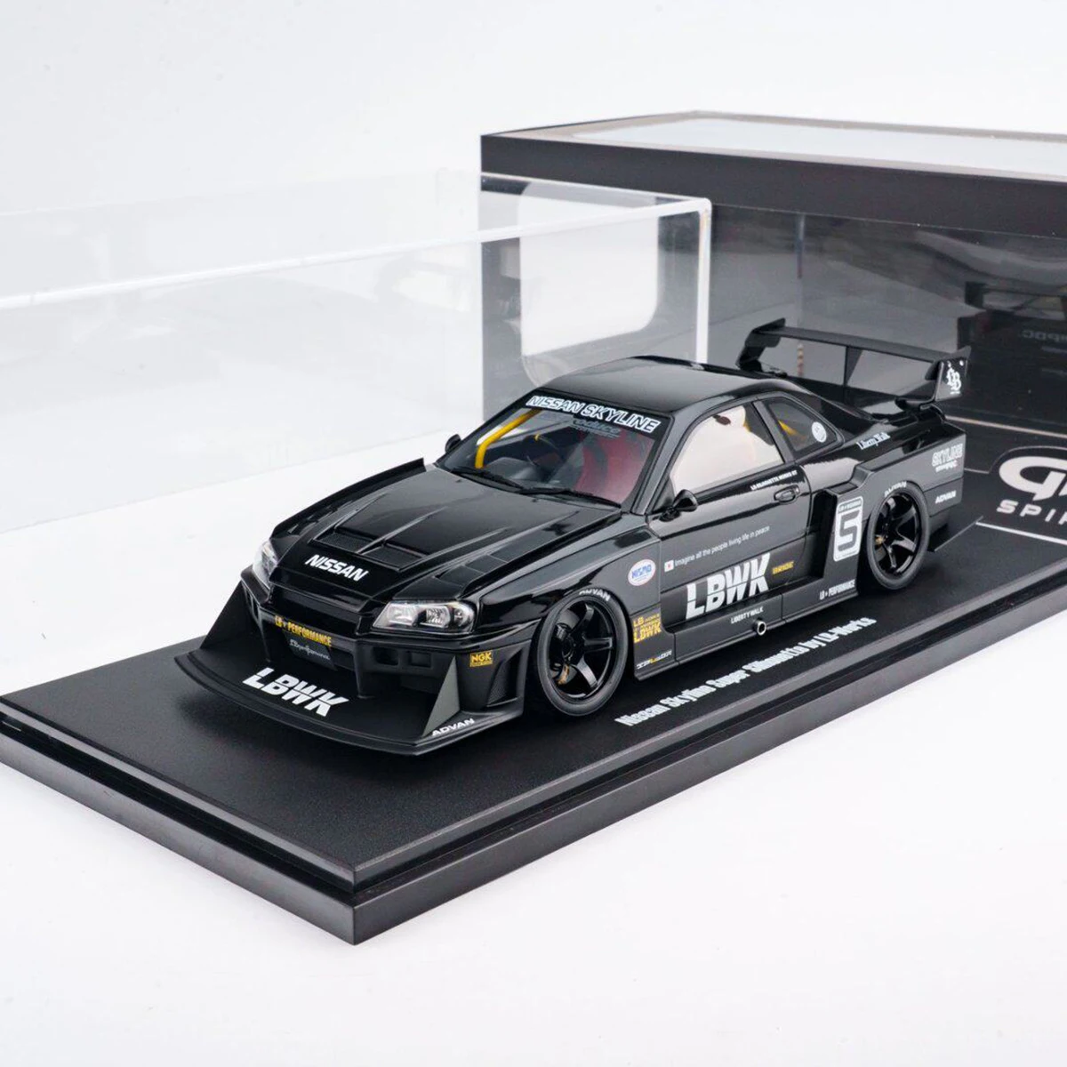GT Spirit 1:18 Scale Resin NISSAN GTR R34 Supercar Toys Cars Model Classics Nostalgia Adult Gifts Souvenir Static Display
GT Spirit 1:18 Scale Resin NISSAN GTR R34 Supercar Toys Cars Model Classics Nostalgia Adult Gifts Souvenir Static Display