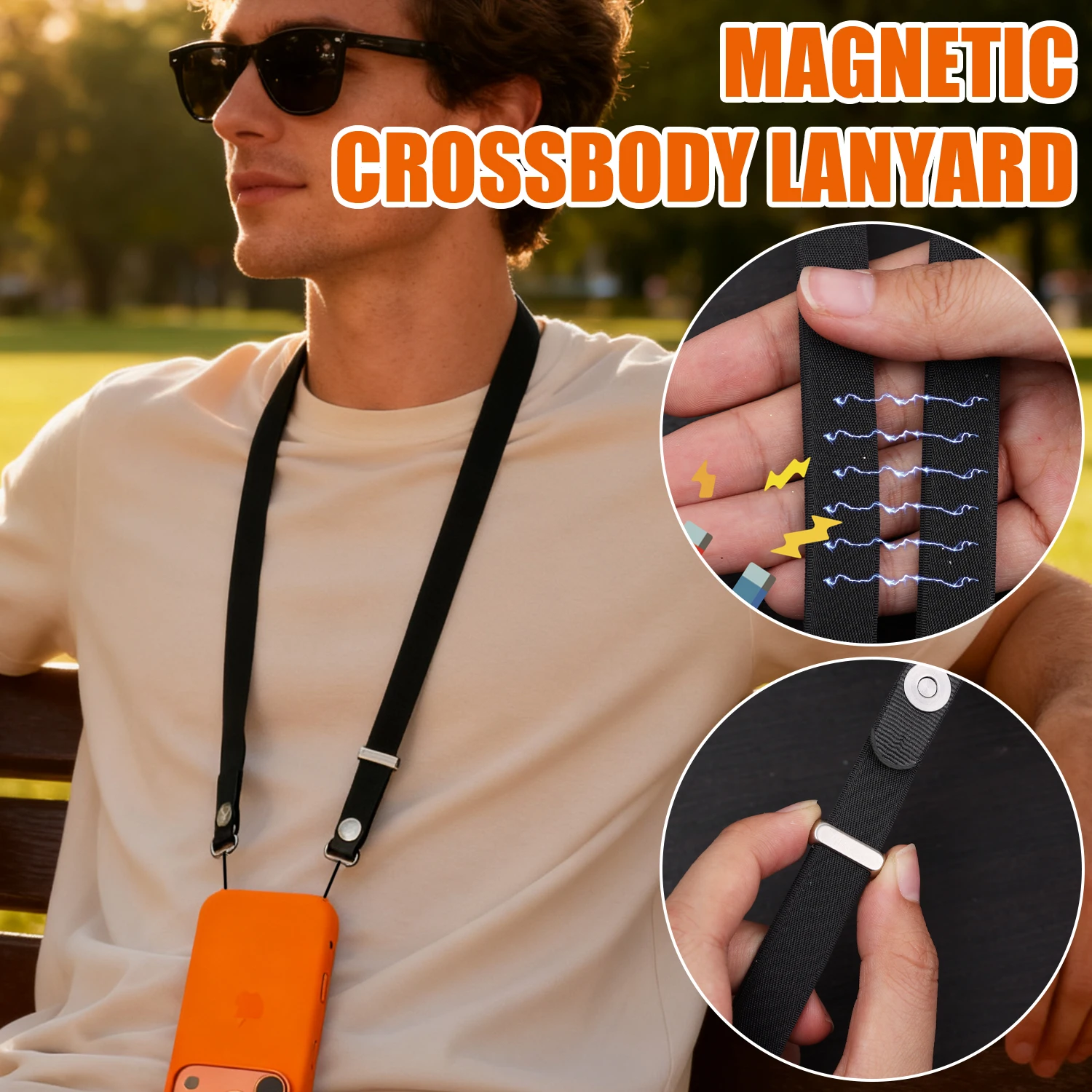 Для iPhone 17 Pro MAX Магнитный длинный ремешок для телефона с защитой от потери запястья Цепочка Магнит Подвесная веревка для iPhone17 17Air 17Pro
Для iPhone 17 Pro MAX Магнитный длинный ремешок для телефона с защитой от потери запястья Цепочка Магнит Подвесная веревка для iPhone17 17Air 17Pro