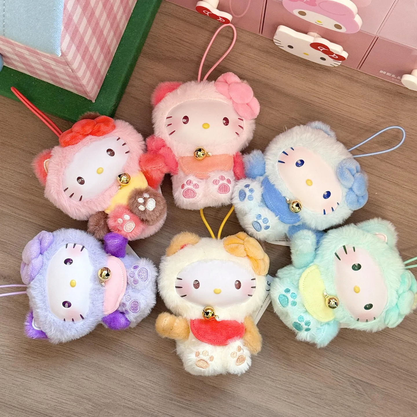 Genuine Sanrio Hello Kitty Melody Kuromi Miaomiao Blessing MINI Series Plush Blind Box Enamel Doll Bag Pendant Decoration
Genuine Sanrio Hello Kitty Melody Kuromi Miaomiao Blessing MINI Series Plush Blind Box Enamel Doll Bag Pendant Decoration