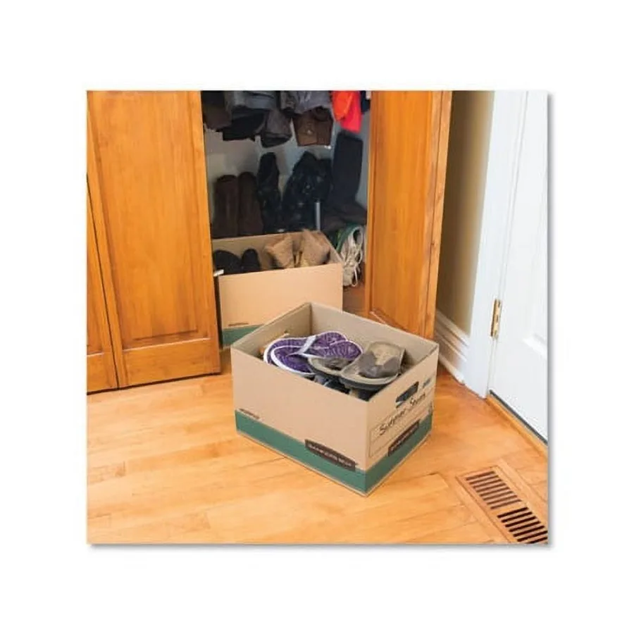 STORAGE FILE BOX W LID 550 LB STRENGTH 12"x15"x10" 20PK KRAFT
STORAGE FILE BOX W LID 550 LB STRENGTH 12"x15"x10" 20PK KRAFT
