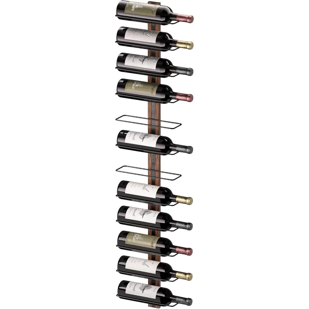 Wall-Mounted Wooden Wine Rack for 12 Bottles, Kitchen and Dining Room Wine Storage Solution
Wall-Mounted Wooden Wine Rack for 12 Bottles, Kitchen and Dining Room Wine Storage Solution