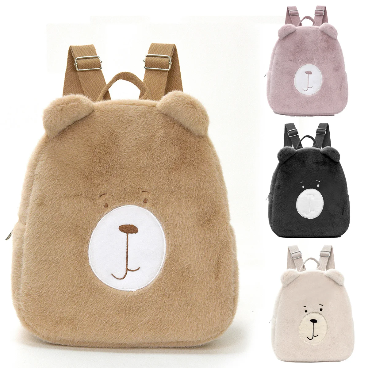 XST Cute Cartoon Children's Kindergarten Backpack Outdoor Leisure Plush Bear Backpack
XST Cute Cartoon Children's Kindergarten Backpack Outdoor Leisure Plush Bear Backpack