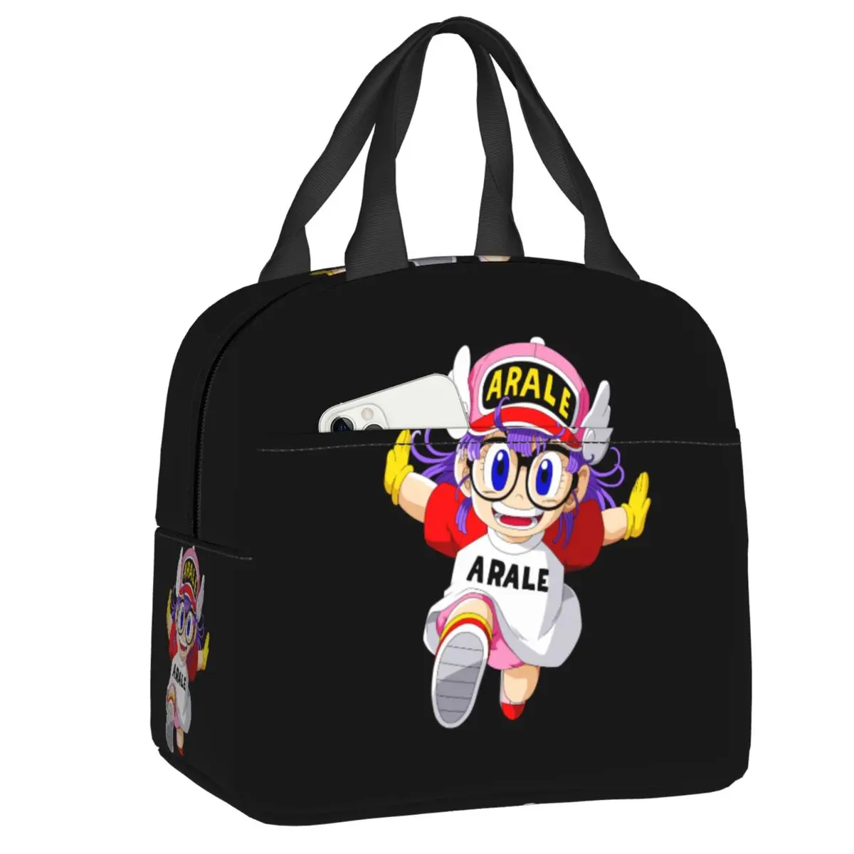 Custom Arare Arale Purple Dr Slump Insulated Lunch Bags for Women Resuable Cooler Thermal Food Lunch Box School
Custom Arare Arale Purple Dr Slump Insulated Lunch Bags for Women Resuable Cooler Thermal Food Lunch Box School