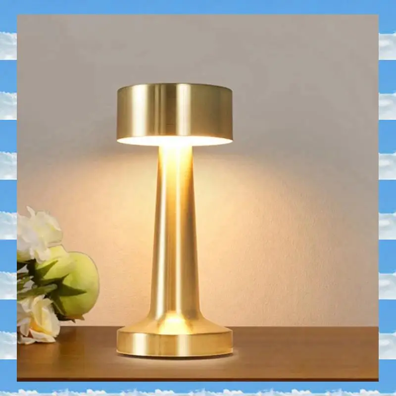 A11I Retro LED Rechargeable Touch Metal Table Lamp 3 Colors Dimmable Ambient Lights Desk Lamp Bar Room Decor Night Light
A11I Retro LED Rechargeable Touch Metal Table Lamp 3 Colors Dimmable Ambient Lights Desk Lamp Bar Room Decor Night Light