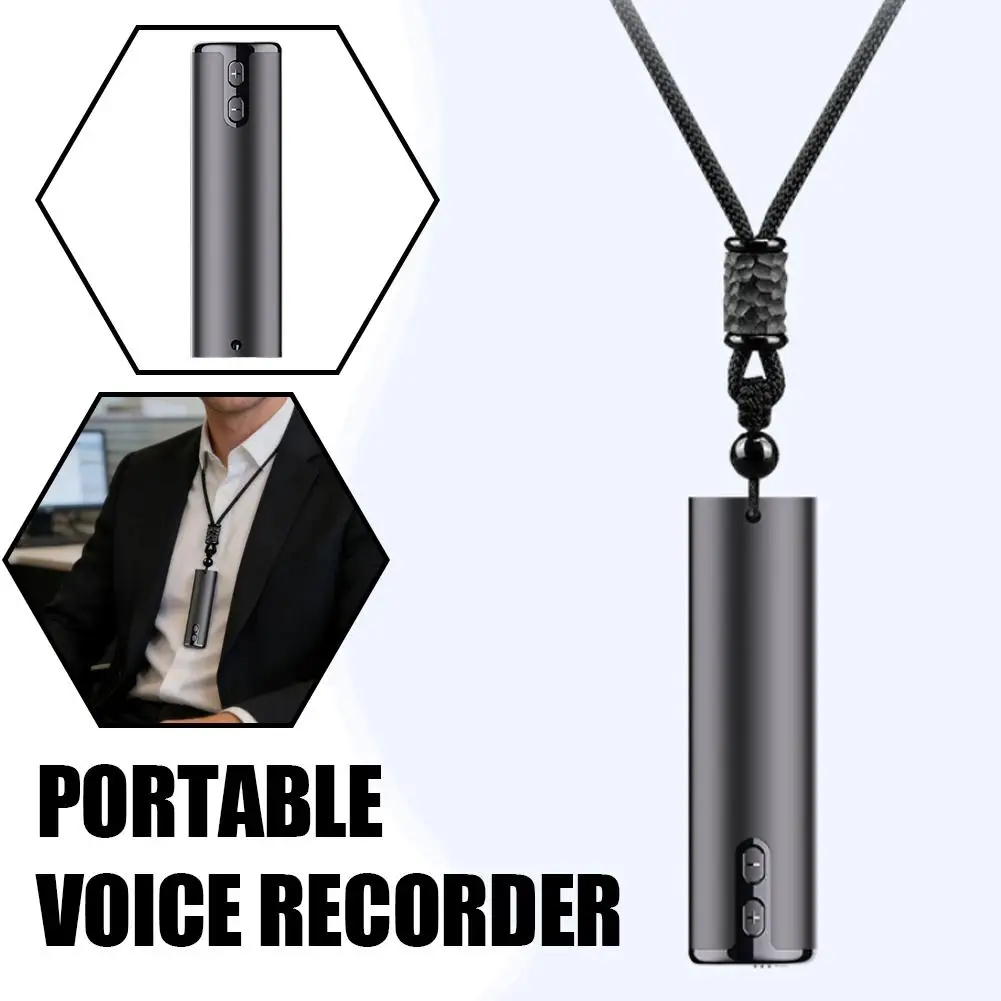 32GB Portable Voice Recorder,Mini Pendant Design,Multifunctional HD Noise Reduction Smart MP3,Hanging Audio Recording Device
32GB Portable Voice Recorder,Mini Pendant Design,Multifunctional HD Noise Reduction Smart MP3,Hanging Audio Recording Device