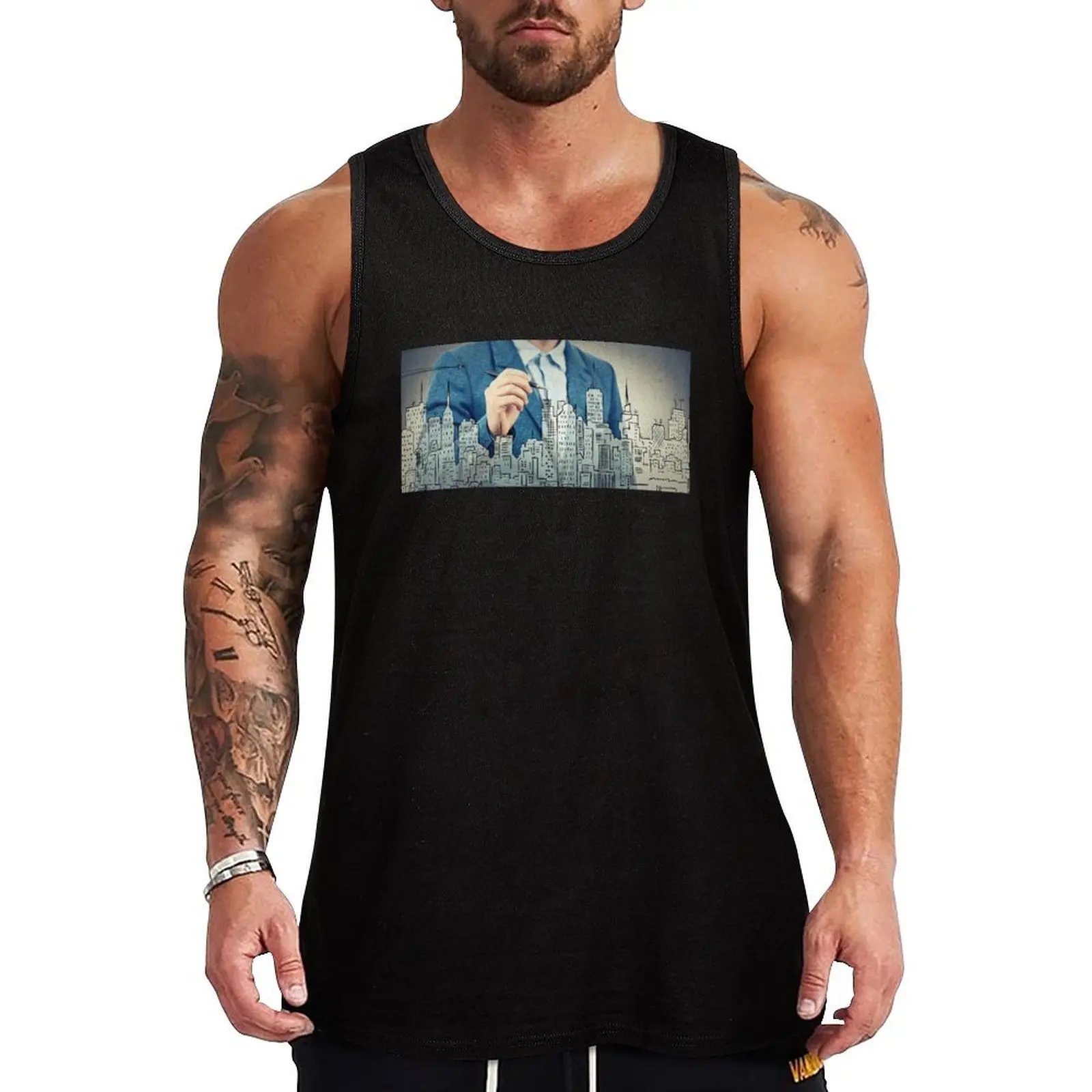 Architect planning the town Tank Top Classic Basic Tank Top Solid Color Everyday Wear
Architect planning the town Tank Top Classic Basic Tank Top Solid Color Everyday Wear