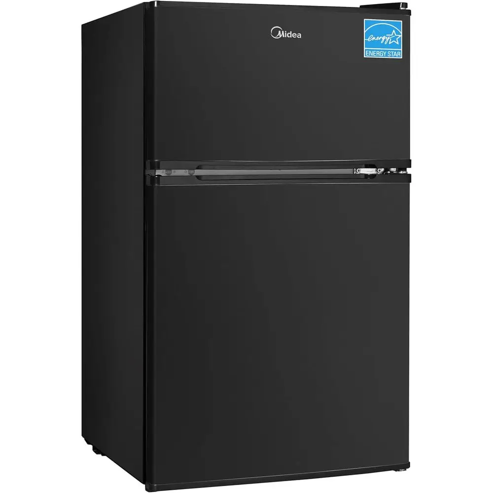 WHD-113B1 Double Door Mini ridge with reezer or Bedroom Oice or Dorm with Adjustable Remove Glass Shelves Compact Rerigerator, 3
WHD-113B1 Double Door Mini ridge with reezer or Bedroom Oice or Dorm with Adjustable Remove Glass Shelves Compact Rerigerator, 3