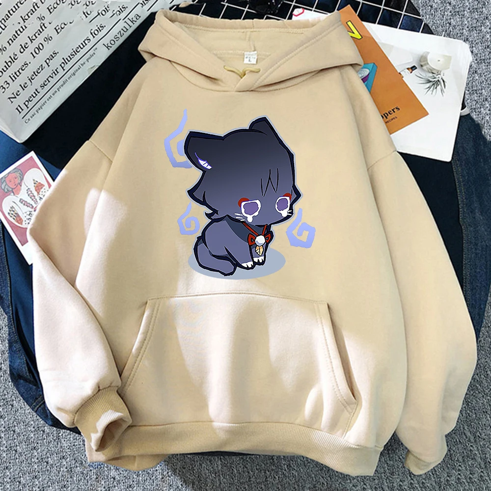 Genshin Impact Wanderer Scaramouche Cat Hoodie Autumn Winter Kawaii Pullovers Sweatshirts Fashion Women Harajuku Hoodies Unisex
Genshin Impact Wanderer Scaramouche Cat Hoodie Autumn Winter Kawaii Pullovers Sweatshirts Fashion Women Harajuku Hoodies Unisex