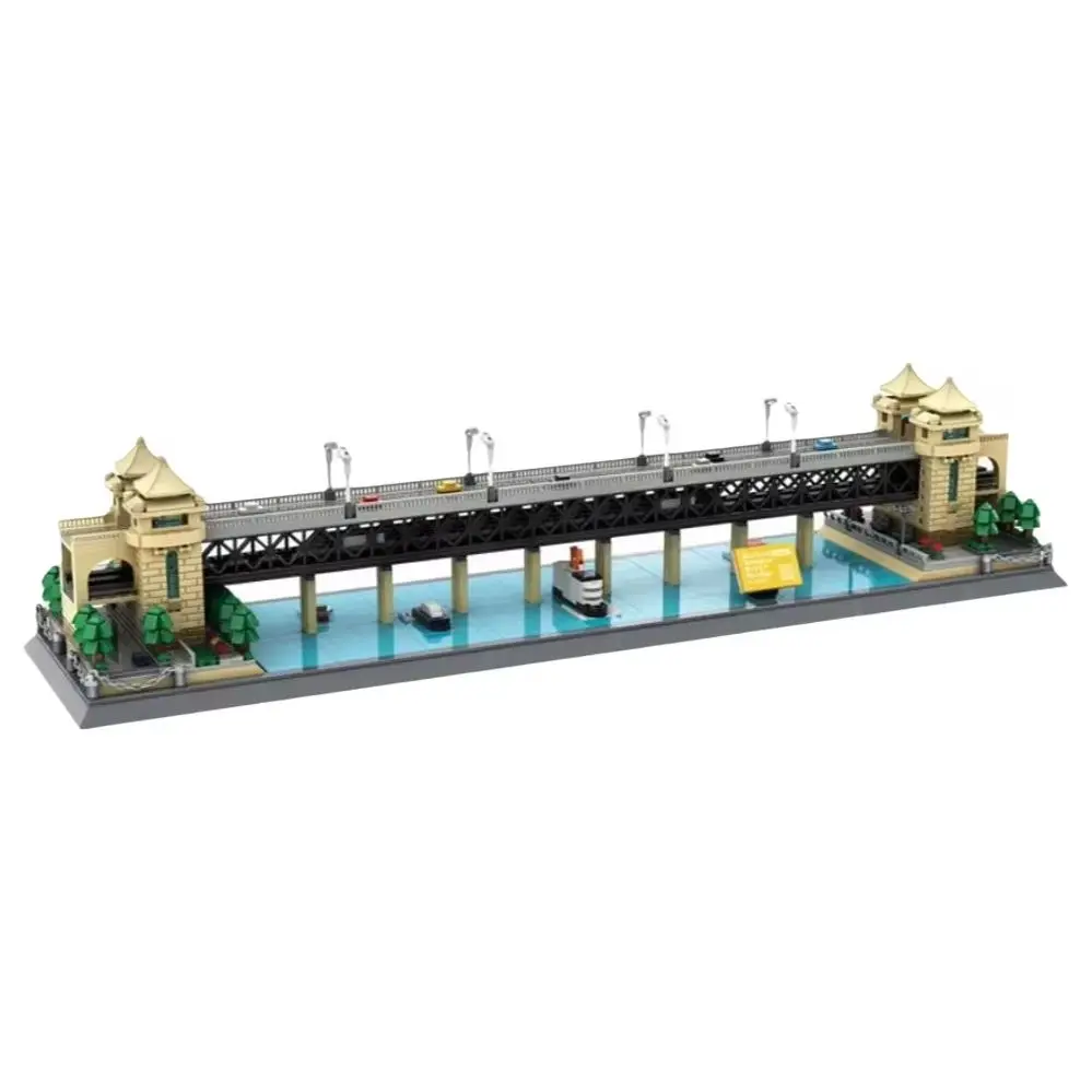 1695pcs Modern Architecture Model Building Blocks Wuhan Yangtze River Bridge Creative Brick Educational Toys Collection Gift
1695pcs Modern Architecture Model Building Blocks Wuhan Yangtze River Bridge Creative Brick Educational Toys Collection Gift