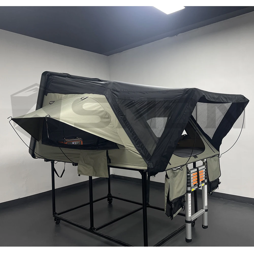 4wd Vehicle ABS Lightweight Roof Top Tent Floding Portable Roof Top Tent Hard Shell 2-3 Person Roof Top Tent
4wd Vehicle ABS Lightweight Roof Top Tent Floding Portable Roof Top Tent Hard Shell 2-3 Person Roof Top Tent