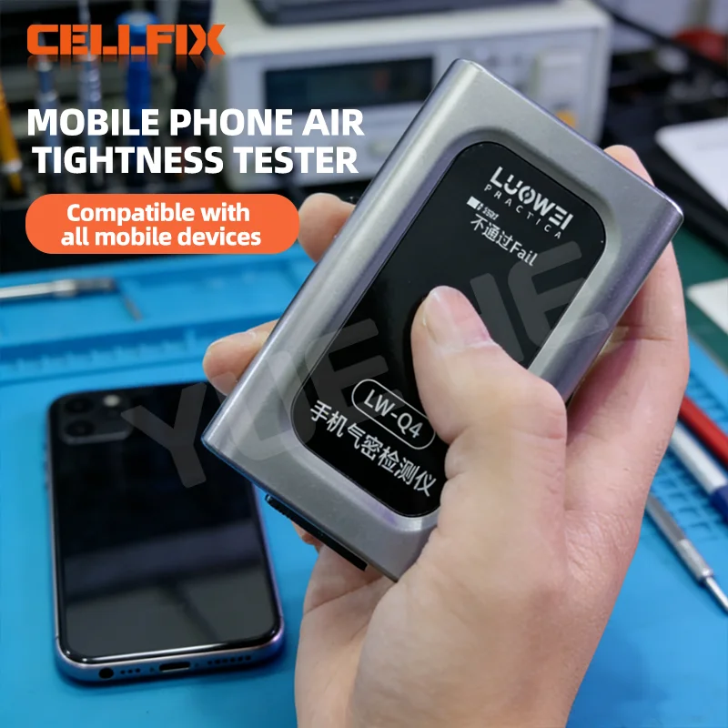 LUOWEI LW-Q4 Fast Accurate Waterproof Tester Air Tightness Leak Detector for Mobile phone /Portable with OLED Screen repair tool
LUOWEI LW-Q4 Fast Accurate Waterproof Tester Air Tightness Leak Detector for Mobile phone /Portable with OLED Screen repair tool