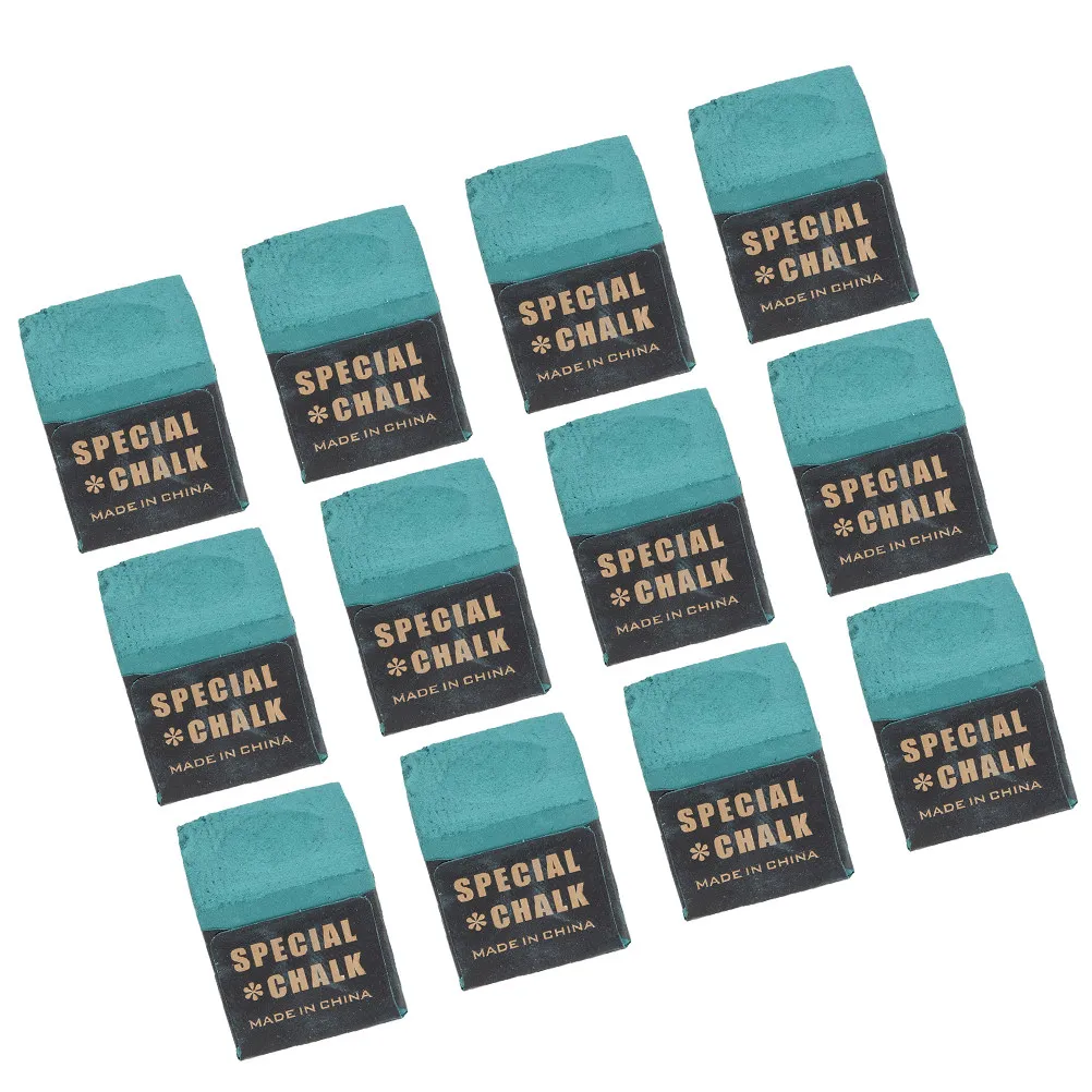 24Pcs Cue Chalk Cubes Premium Pool Chalk for Billiards Improved Ball Contact Friction Hit Rate Ideal for Table Billiards
24Pcs Cue Chalk Cubes Premium Pool Chalk for Billiards Improved Ball Contact Friction Hit Rate Ideal for Table Billiards