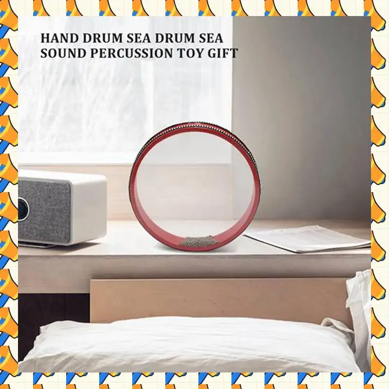 ABYB 10 Inch Children's Percussion Tambourine Ocean Wave Bead Drum Sea Sound Music Instrument Toys Child Early Learning Music
ABYB 10 Inch Children's Percussion Tambourine Ocean Wave Bead Drum Sea Sound Music Instrument Toys Child Early Learning Music