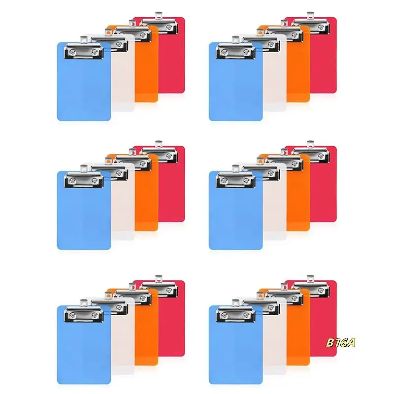 4Inch X 6Inch Mini Clipboard, 24Pcs Small Clipboards, Clip Board Notepads Clipboard, Memo Size Pocket Plastic Clipboard
4Inch X 6Inch Mini Clipboard, 24Pcs Small Clipboards, Clip Board Notepads Clipboard, Memo Size Pocket Plastic Clipboard
