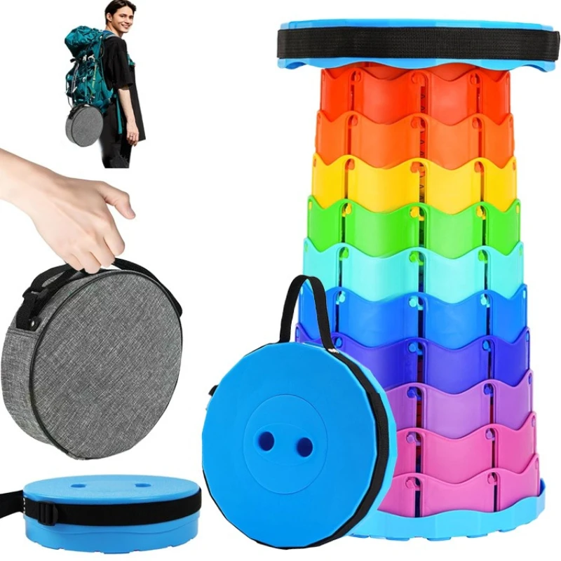 Portable Rainbow Outdoor Collapsible Stool telescopic Adjustable Height Fishing Picnic Camping Lightweight for Travel Chair
Portable Rainbow Outdoor Collapsible Stool telescopic Adjustable Height Fishing Picnic Camping Lightweight for Travel Chair