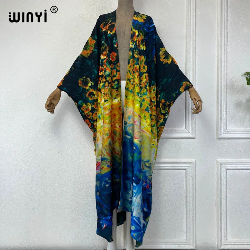 WINYI new High-grade double-sided Bohemian Retro print Cardigan Beach Wear Cover up elegant Holiday party kimono fashion abaya
WINYI new High-grade double-sided Bohemian Retro print Cardigan Beach Wear Cover up elegant Holiday party kimono fashion abaya