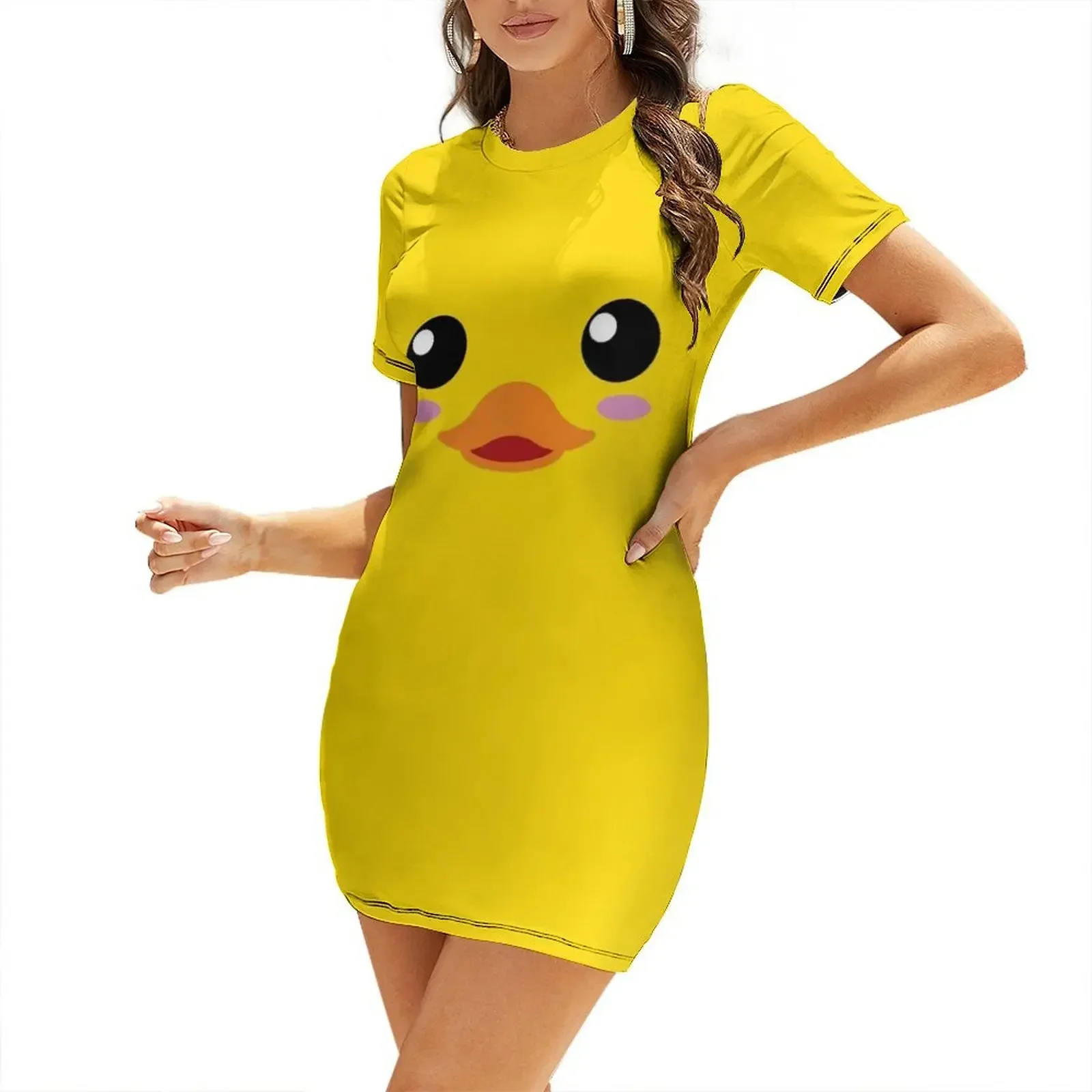 Baby duck (Baby Duck) Short-Sleeved Dress dress summer 2026 women elegant party dresses for women 2026
Baby duck (Baby Duck) Short-Sleeved Dress dress summer 2026 women elegant party dresses for women 2026