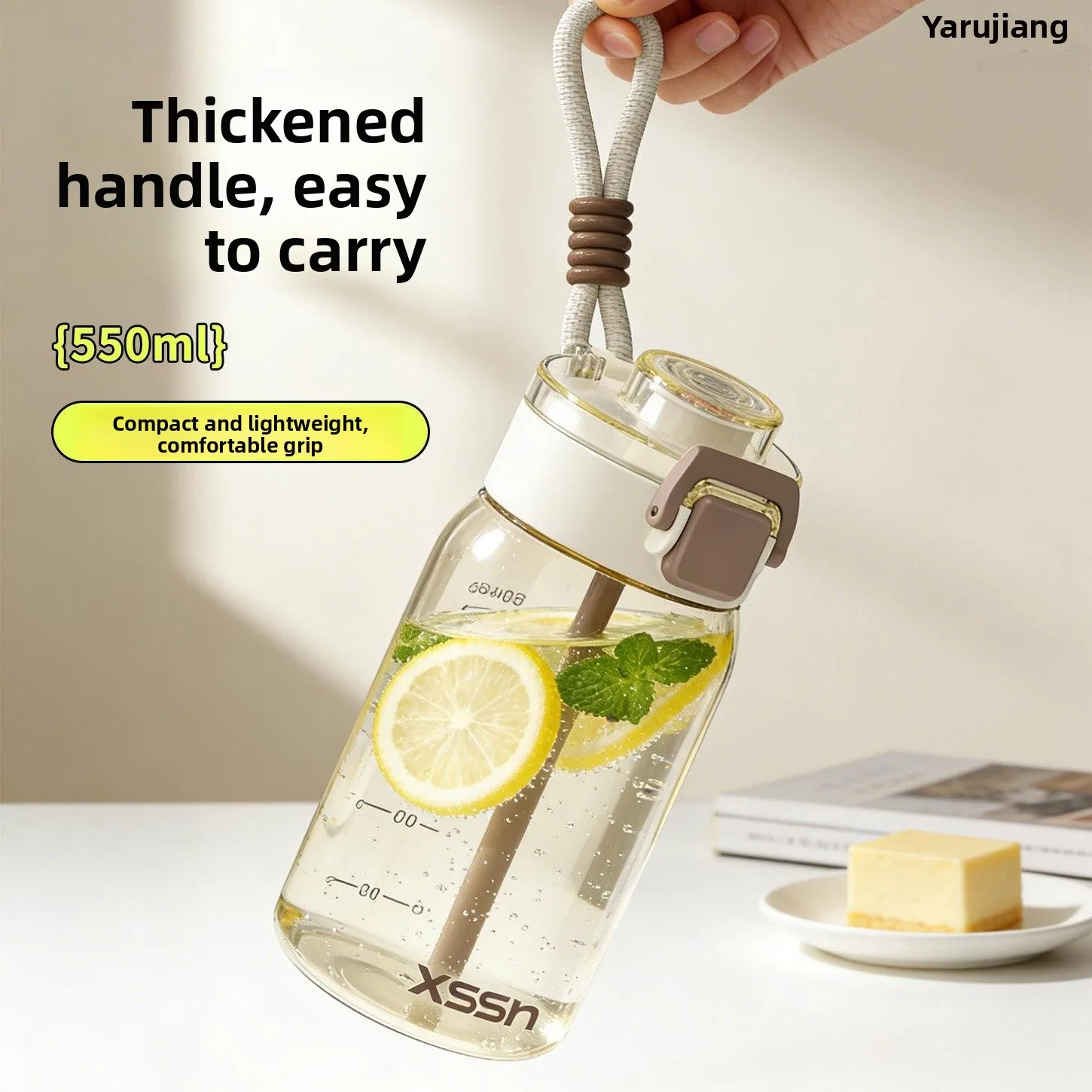 Portable Sport Water Bottle Straw Lid Carrying Rope Unisex Student Cup Food Grade Dropshipping Simple Design Anti-Fall
Portable Sport Water Bottle Straw Lid Carrying Rope Unisex Student Cup Food Grade Dropshipping Simple Design Anti-Fall