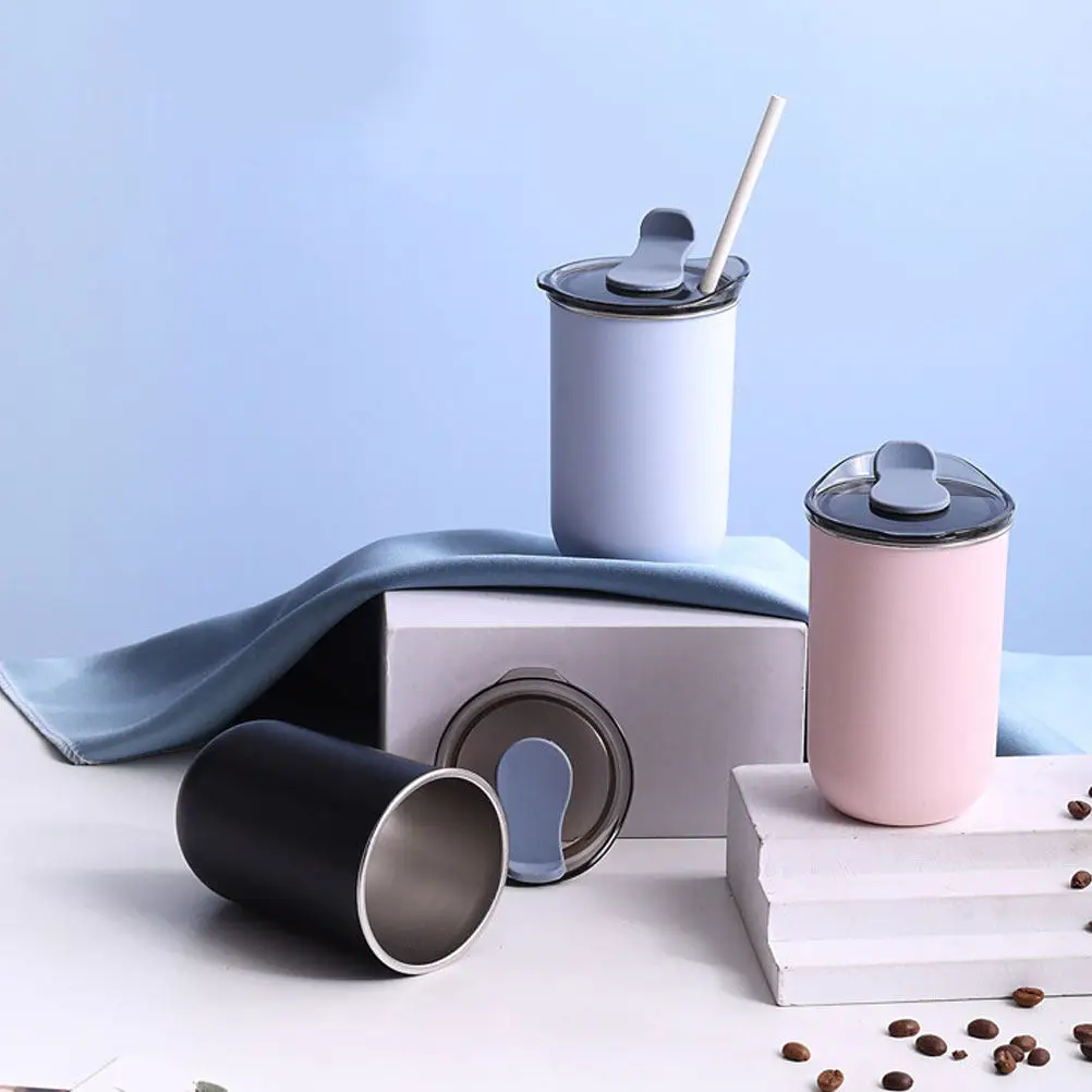 Lid Straw Water Cup Material Portable Multi-Function Convenient Coffee Cup Home Travel Use Home Accessory
Lid Straw Water Cup Material Portable Multi-Function Convenient Coffee Cup Home Travel Use Home Accessory