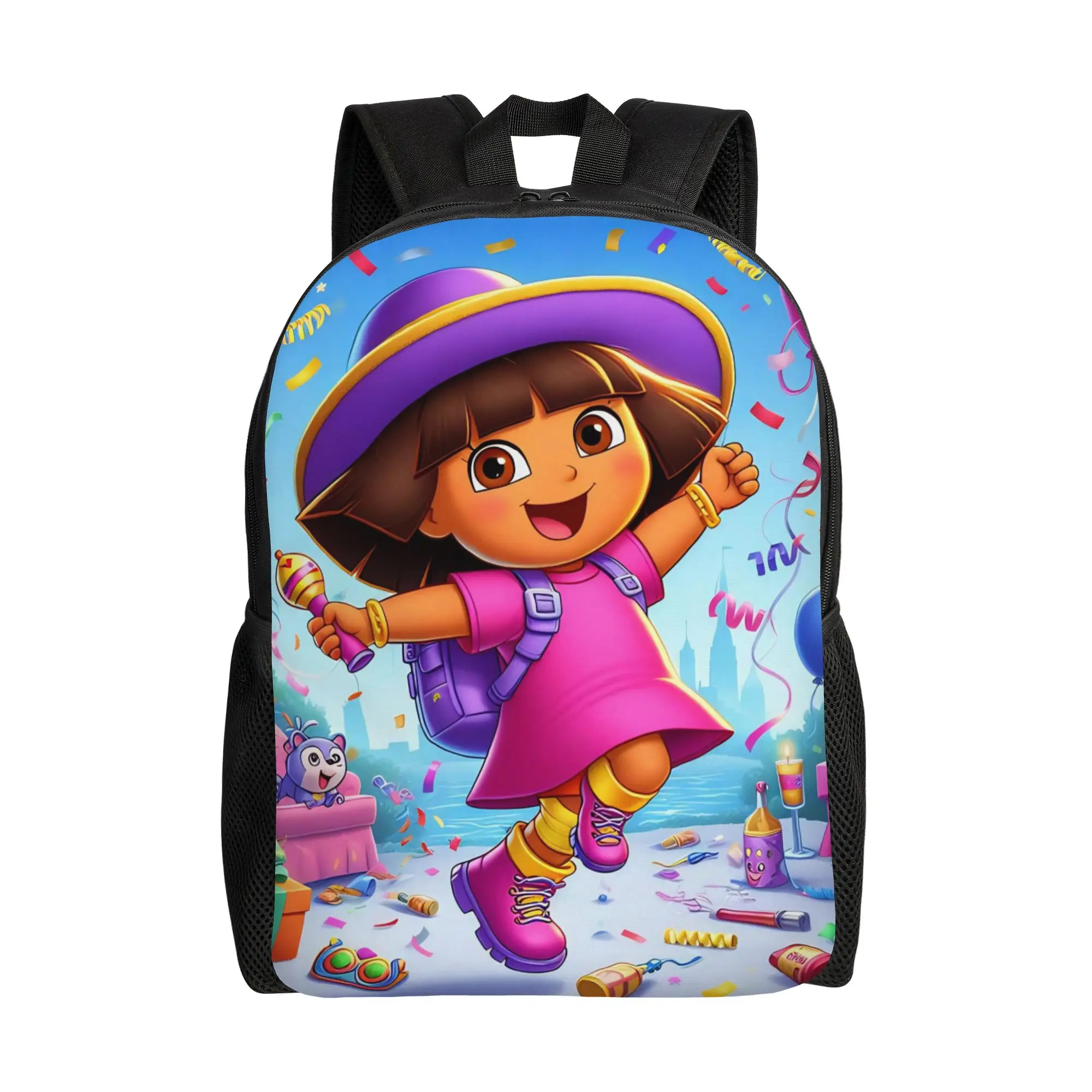 Doras The Explorer Backpack Girl Breathable Backpacks Polyester Novelty School Bags Trekking Colorful Rucksack
Doras The Explorer Backpack Girl Breathable Backpacks Polyester Novelty School Bags Trekking Colorful Rucksack
