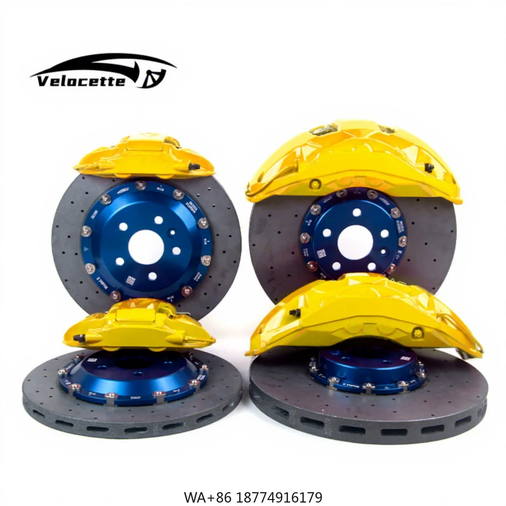 Refit Carbon Ceramic Disc 400*36mm 440*40mm Brake Caliper Kit Long Fiber Ceramic Carbon Brake System for A6 Ix3
Refit Carbon Ceramic Disc 400*36mm 440*40mm Brake Caliper Kit Long Fiber Ceramic Carbon Brake System for A6 Ix3