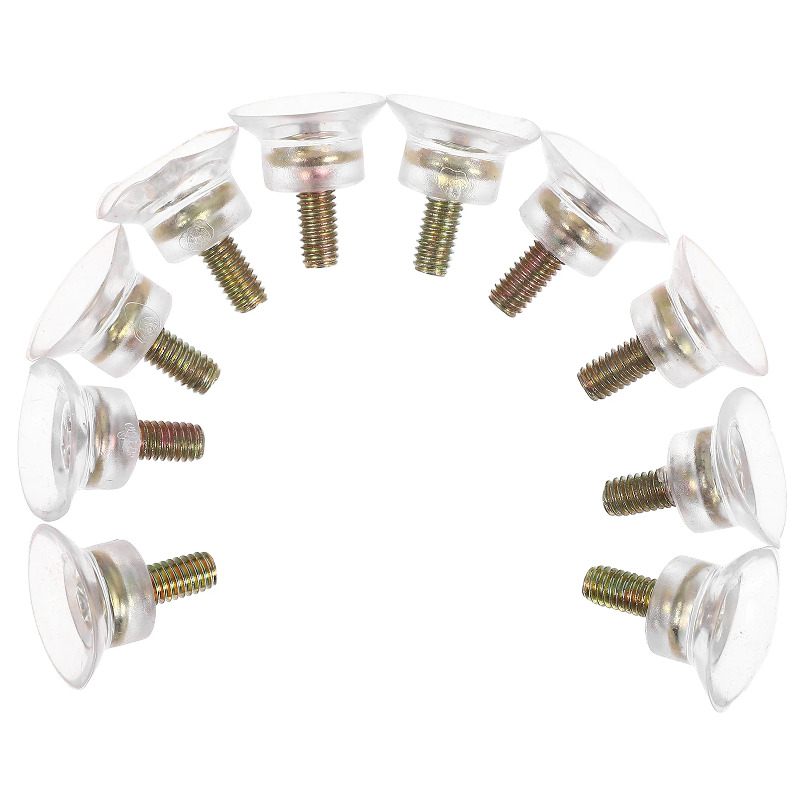 10PCS Screw Rod Glass Bracket niture Feet Pads 1.5CM Transparent No Drilling Strong Suction Cups Chair Leg Caps Protectors
10PCS Screw Rod Glass Bracket niture Feet Pads 1.5CM Transparent No Drilling Strong Suction Cups Chair Leg Caps Protectors