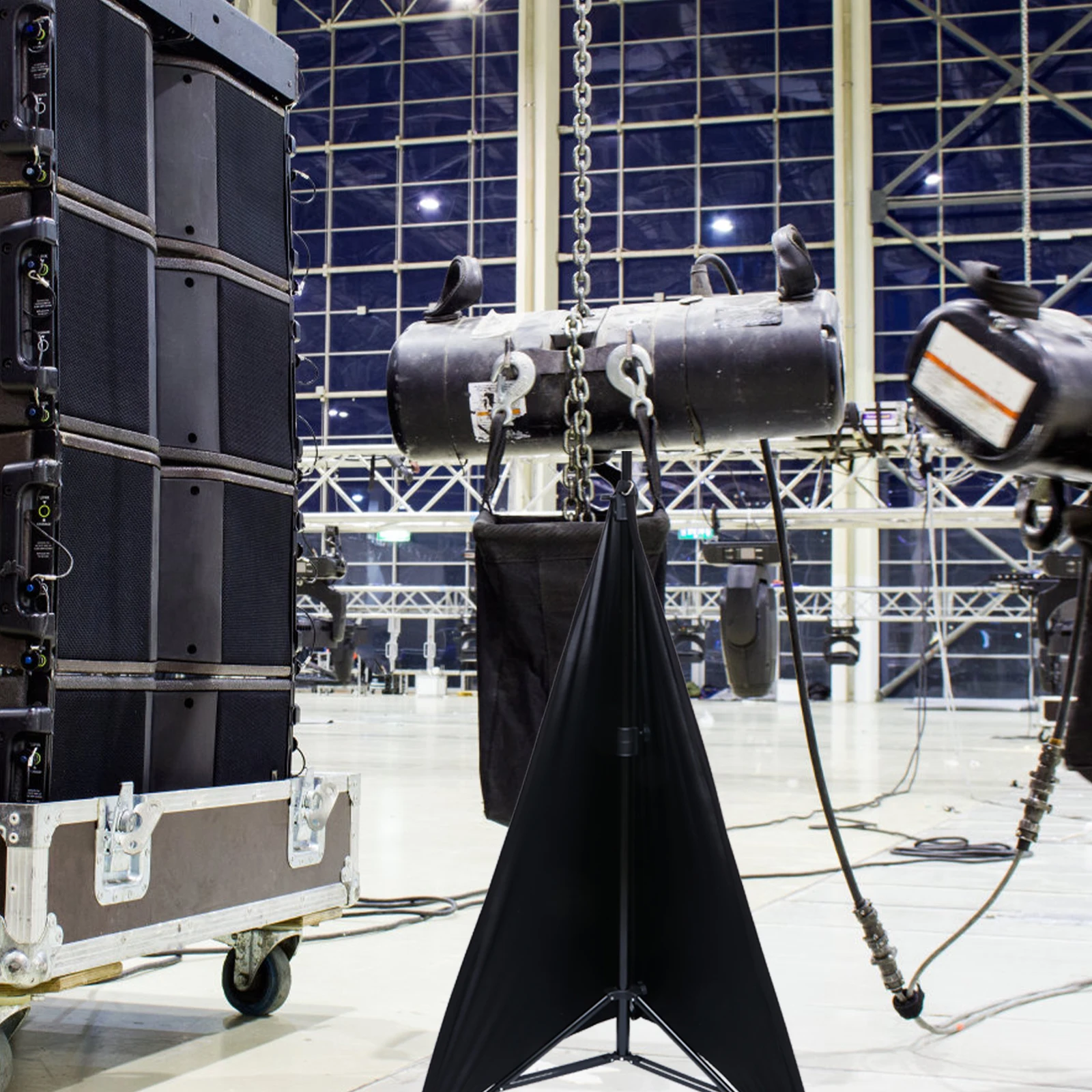 Speaker St Cover Black Shading Reusable Stain Resistant Stage Accessory Speaker Tripod Cover Polyester Fabric Durability Long
Speaker St Cover Black Shading Reusable Stain Resistant Stage Accessory Speaker Tripod Cover Polyester Fabric Durability Long
