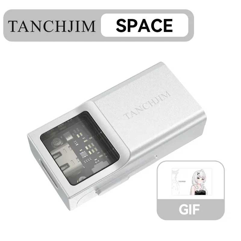 Tanchjim SPACE CS43131*2 Portable DAC Headphone Amplifier DSD256 32Bit/768kHz 3.5mm/4.4mm Output USB Type C Input DAC Amp
Tanchjim SPACE CS43131*2 Portable DAC Headphone Amplifier DSD256 32Bit/768kHz 3.5mm/4.4mm Output USB Type C Input DAC Amp