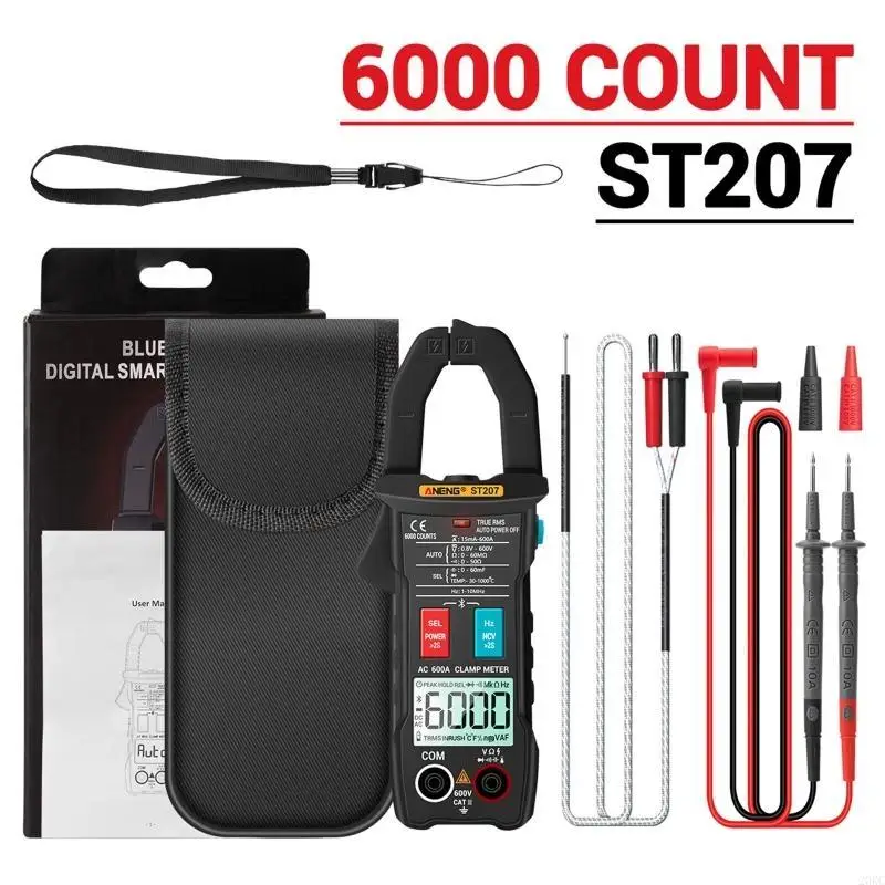20RC ST207 Digital Clamp VoltageCapacitance Tester Multimeter Amperimetrica
20RC ST207 Digital Clamp VoltageCapacitance Tester Multimeter Amperimetrica