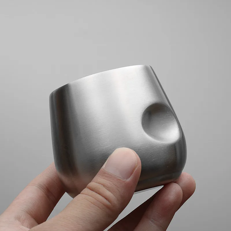 New Creative Espresso Cup 304 Stainless Steel Double Wall Office Home Insulation Tea Insulation Coffee Cup
New Creative Espresso Cup 304 Stainless Steel Double Wall Office Home Insulation Tea Insulation Coffee Cup
