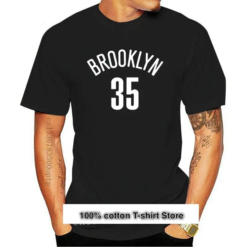 Camiseta para hombre, prenda de vestir, con estampado de Brooklyn n. ° 35, Kevin Durant
Camiseta para hombre, prenda de vestir, con estampado de Brooklyn n. ° 35, Kevin Durant