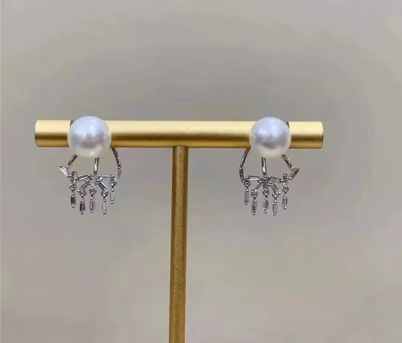 Wholesale S925 Sterling Silver Earrings Mount Findings Settings Base Mounting Parts Accessory for 5-12mm Pearls 5 pairs/lot
Wholesale S925 Sterling Silver Earrings Mount Findings Settings Base Mounting Parts Accessory for 5-12mm Pearls 5 pairs/lot