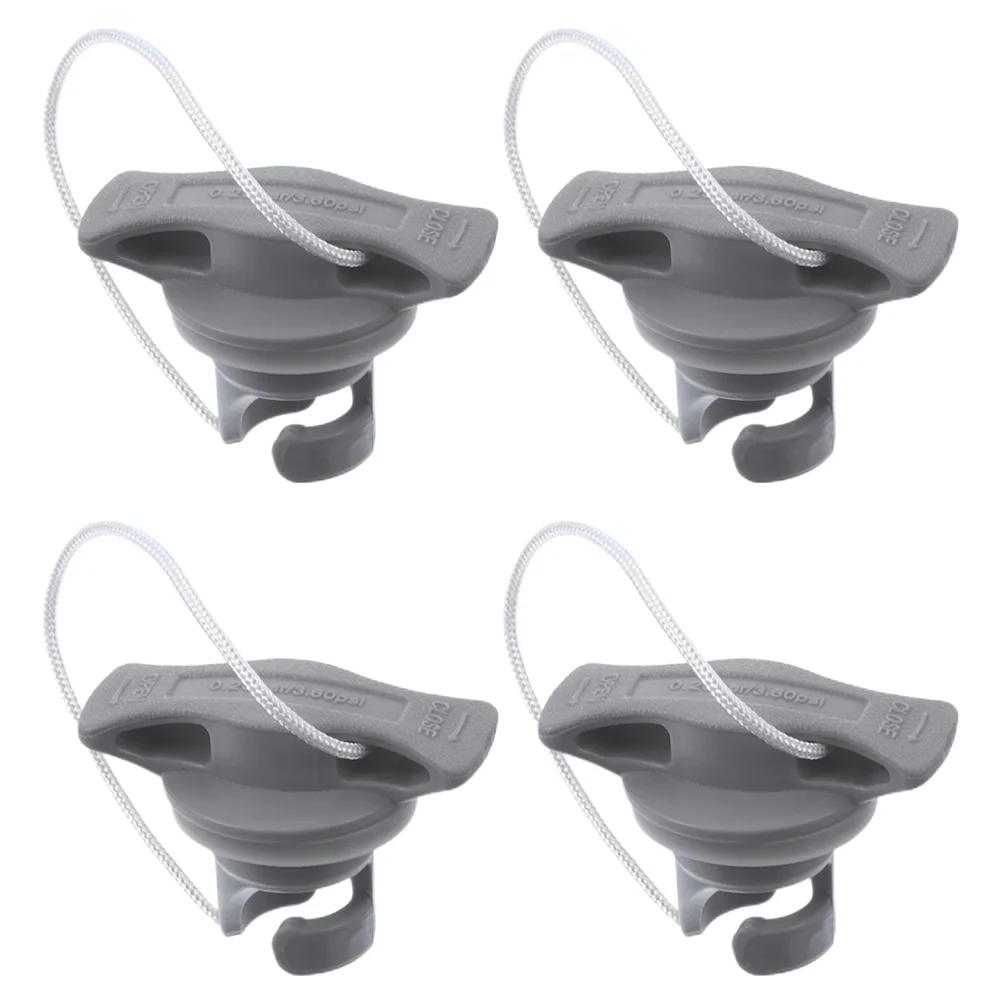 4 Pcs Plug Kayak Air Valve Cover Valves Covers Supply Accessory Adapter Plugs Grey Replaceable Portable Caps
4 Pcs Plug Kayak Air Valve Cover Valves Covers Supply Accessory Adapter Plugs Grey Replaceable Portable Caps