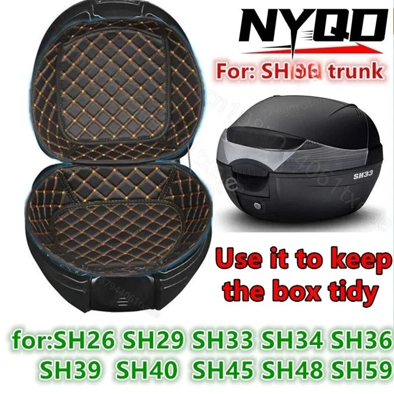 For trunk liner SH26 SH29 SH33 SH34 SH36 SH39 SH40 SH45 SH48 SH59 up below Motorcycle accessories trunk lining 1PC or 2PC
For trunk liner SH26 SH29 SH33 SH34 SH36 SH39 SH40 SH45 SH48 SH59 up below Motorcycle accessories trunk lining 1PC or 2PC