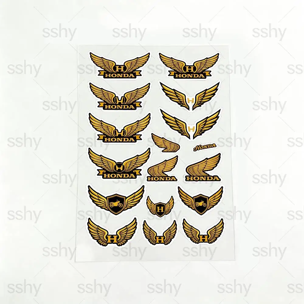 FOR HONDA HRC H WING Waterproof Reflective Motorbike Stickers Easy Peel Removable Decals for Motorcycle Car
FOR HONDA HRC H WING Waterproof Reflective Motorbike Stickers Easy Peel Removable Decals for Motorcycle Car