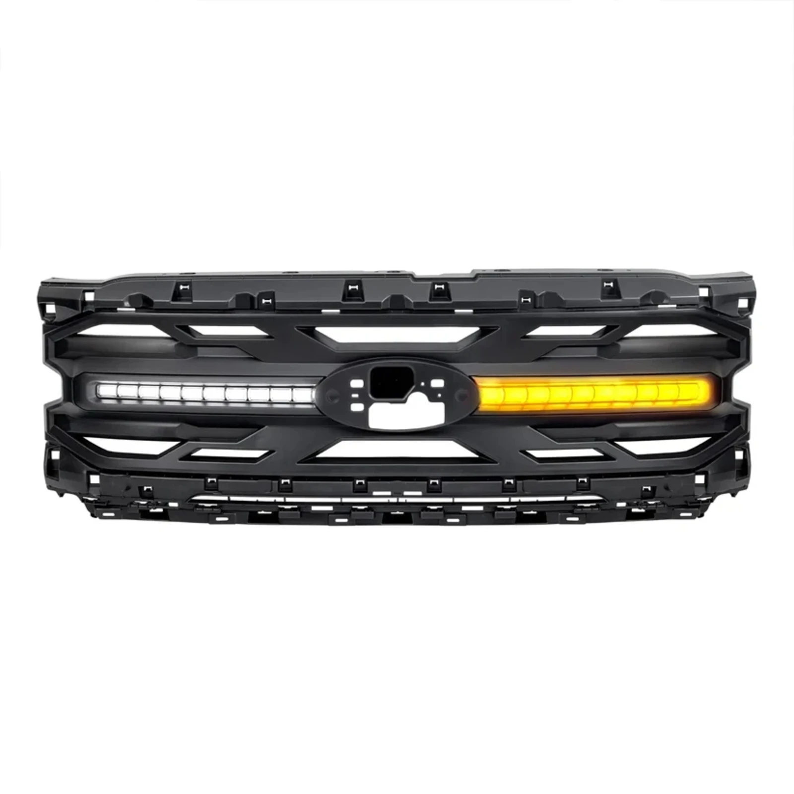 FOR 2024 Ford F-150 (XL, STX, XLT, TREMOR) mesh grille, daytime running lights, emblem bracket, matte black finish OE NL3Z-8200
FOR 2024 Ford F-150 (XL, STX, XLT, TREMOR) mesh grille, daytime running lights, emblem bracket, matte black finish OE NL3Z-8200