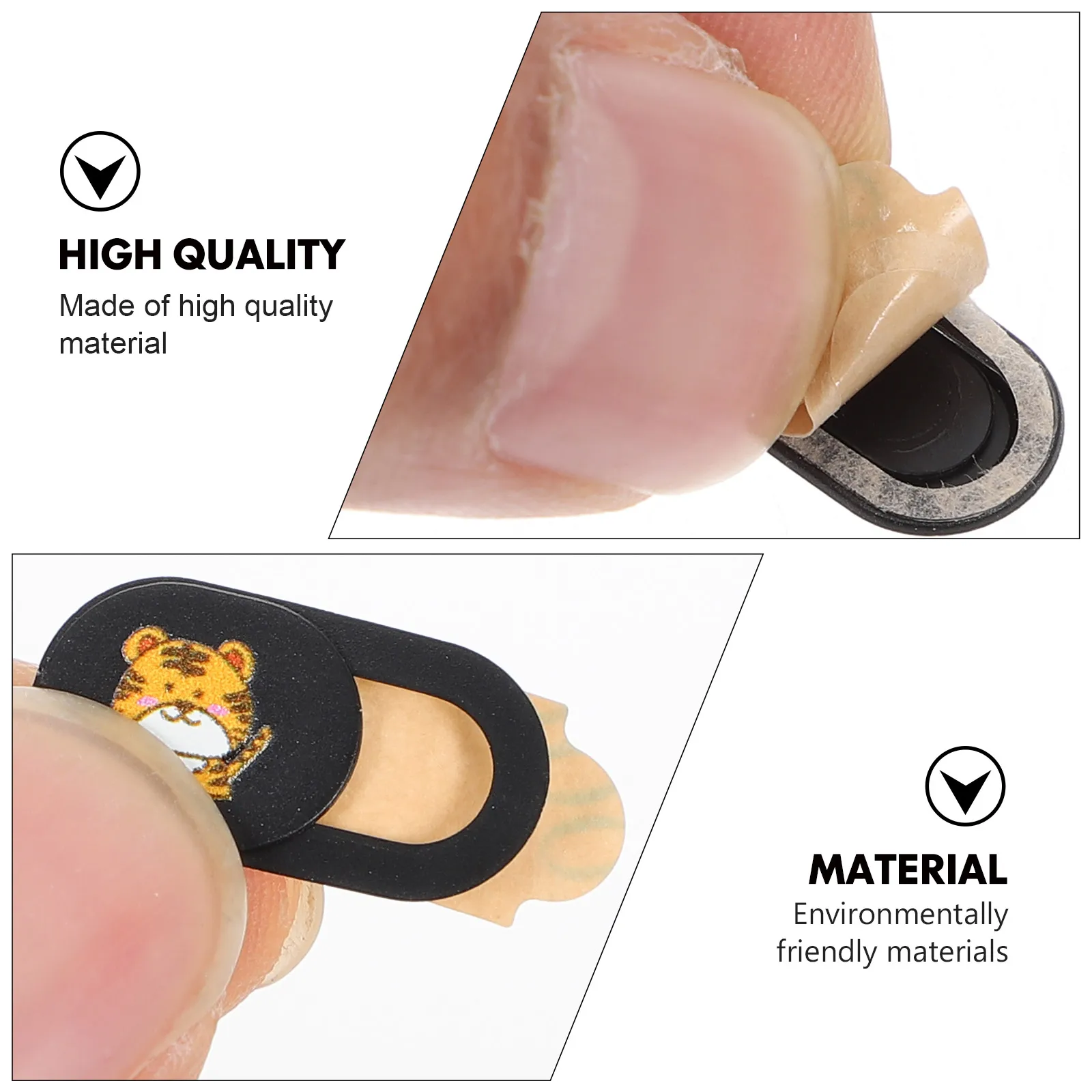 6Pcs Privacy Stickers Tiger Pattern Webcam Privacy Covers Dust Proof Camera Lens Caps Protective Covers for Laptop Phone Tablet
6Pcs Privacy Stickers Tiger Pattern Webcam Privacy Covers Dust Proof Camera Lens Caps Protective Covers for Laptop Phone Tablet