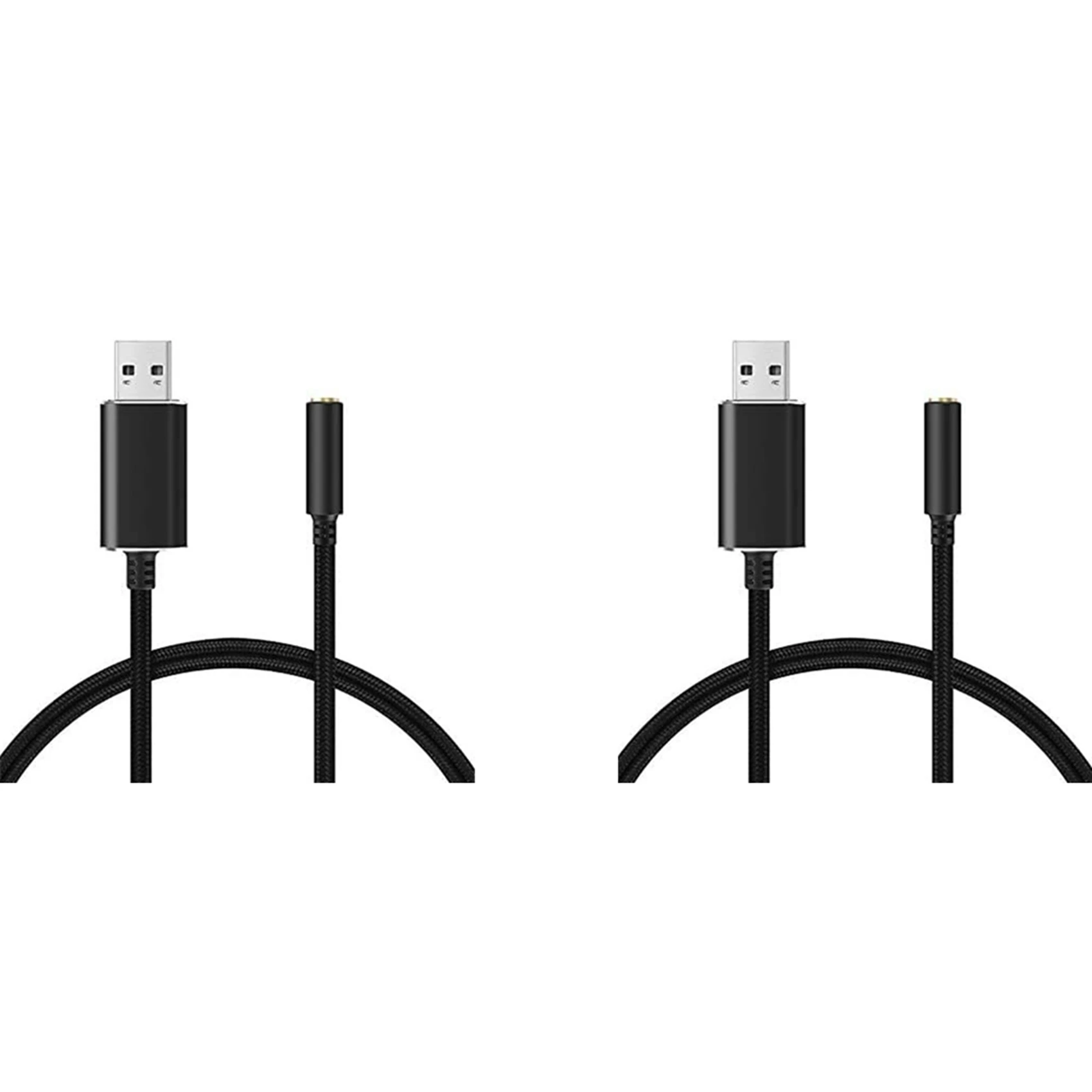 Superb 2X USB To 3.5Mm Jack Audio Adapter With 3.5Mm Headphone And Microphone Jack For Windows, For Mac, For PS4
Superb 2X USB To 3.5Mm Jack Audio Adapter With 3.5Mm Headphone And Microphone Jack For Windows, For Mac, For PS4