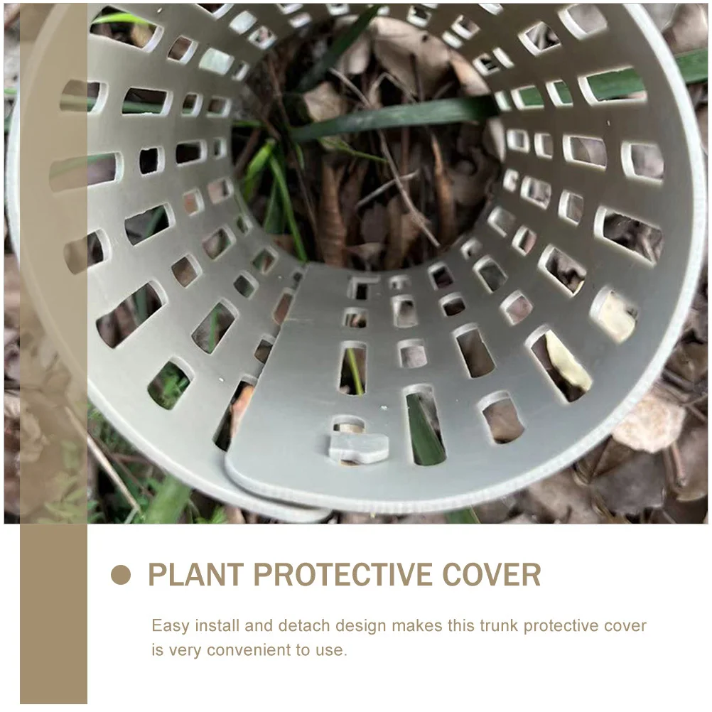 1Set Durable Tree Trunk Protective Cover Plastic Guard for Garden Trees Lamp Posts Easy Install Detachable Plastic Plant Cover
1Set Durable Tree Trunk Protective Cover Plastic Guard for Garden Trees Lamp Posts Easy Install Detachable Plastic Plant Cover