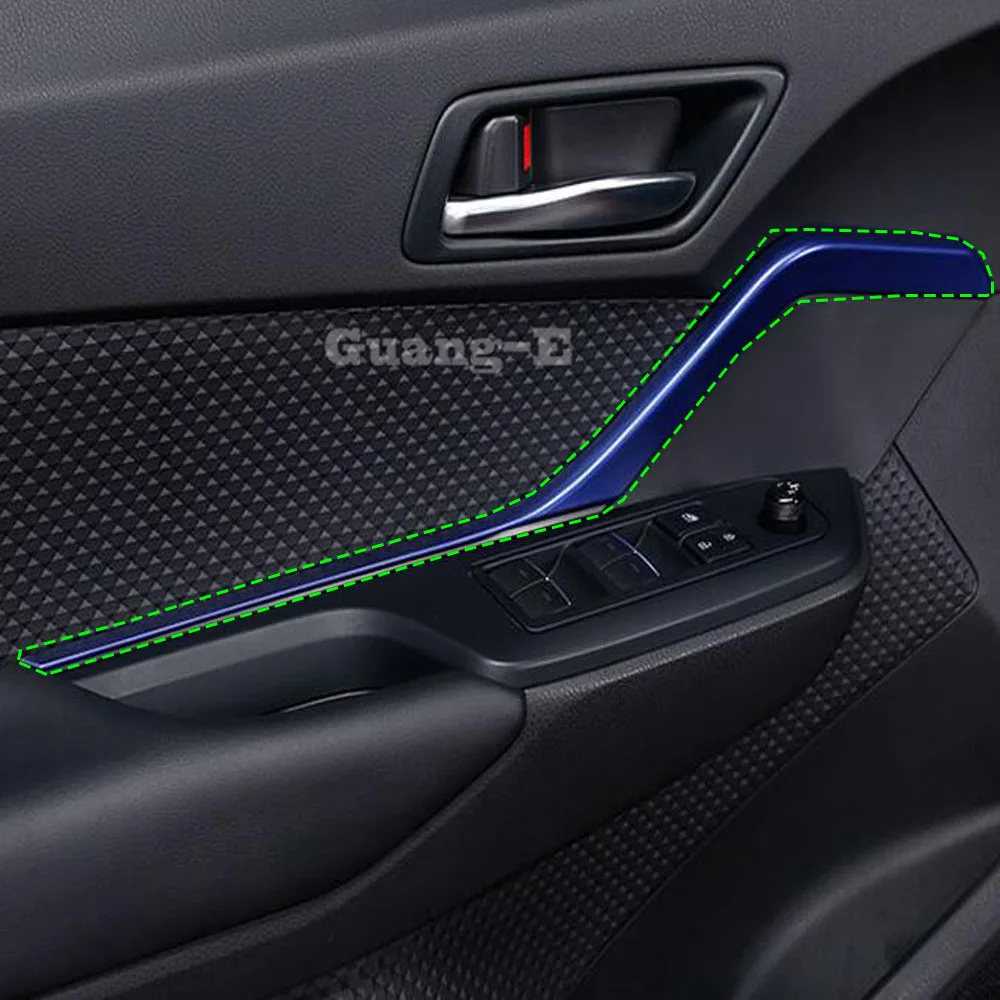 Накладки из АБС-пластика для интерьера автомобиля Toyota C-HR CHR 2017-2021: рамка кнопки управления подлокотником, 2 шт.
Накладки из АБС-пластика для интерьера автомобиля Toyota C-HR CHR 2017-2021: рамка кнопки управления подлокотником, 2 шт.