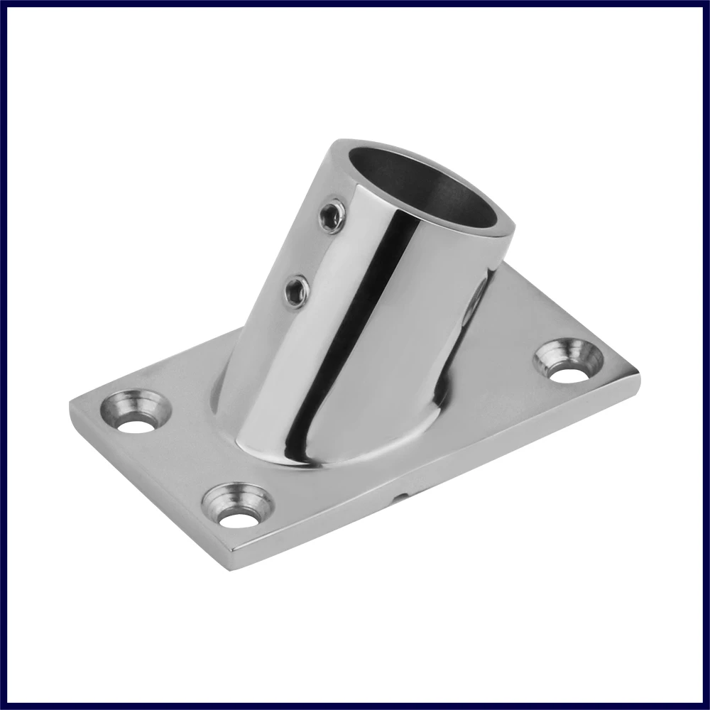 22 мм, 25 мм, 30 мм, 32 мм, лодка из нержавеющей стали 316, 60 ° Прямоугольное основание Фитинги для перил Основание труб Морской фитинг Фурнитура для лодок
22 мм, 25 мм, 30 мм, 32 мм, лодка из нержавеющей стали 316, 60 ° Прямоугольное основание Фитинги для перил Основание труб Морской фитинг Фурнитура для лодок