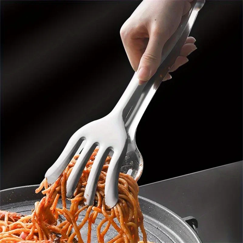 1pc Large Stainless Steel Soup Tongs - Anti Slip, Durable, Multifunctional - Very Suitable for Grilling, Cooking, Baking, Etc
1pc Large Stainless Steel Soup Tongs - Anti Slip, Durable, Multifunctional - Very Suitable for Grilling, Cooking, Baking, Etc