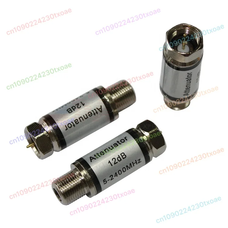 1pcs 10dB Coaxial Attenuator F Male to F Female - Fixed Type 5-2400MHz for Satellite TV and RF Applications
1pcs 10dB Coaxial Attenuator F Male to F Female - Fixed Type 5-2400MHz for Satellite TV and RF Applications