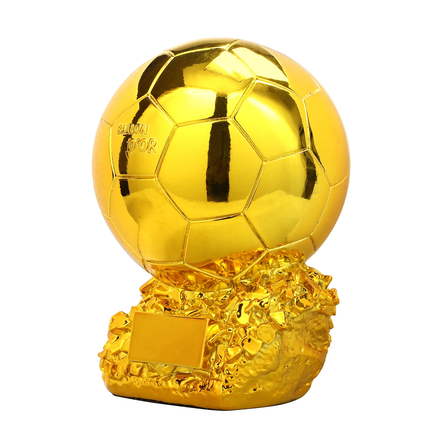 Golden Ball Football Cup Office Decoration with Electroplated Technology Football Cup Resin Gift and Birthday Gift Artefact
Golden Ball Football Cup Office Decoration with Electroplated Technology Football Cup Resin Gift and Birthday Gift Artefact