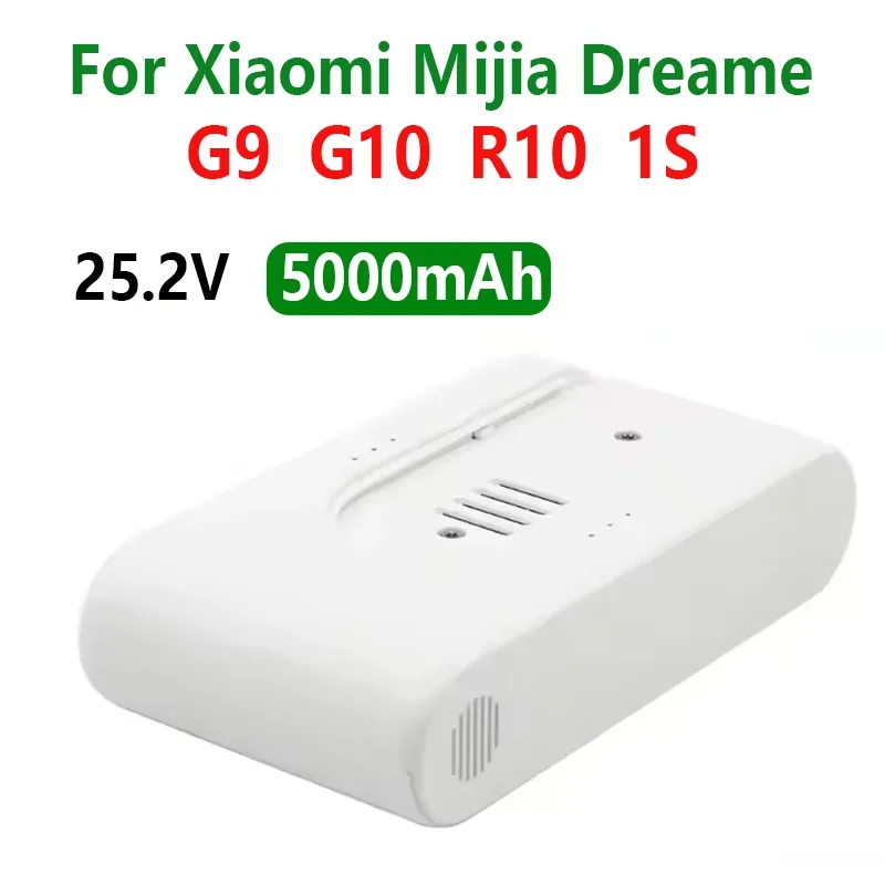 2025 Battery Pack for Xiaomi Mijia 1S G9 G10 R10 Handheld Wireless Dust Collector Spare Parts Replacement Power Supply 5000mAh
2025 Battery Pack for Xiaomi Mijia 1S G9 G10 R10 Handheld Wireless Dust Collector Spare Parts Replacement Power Supply 5000mAh