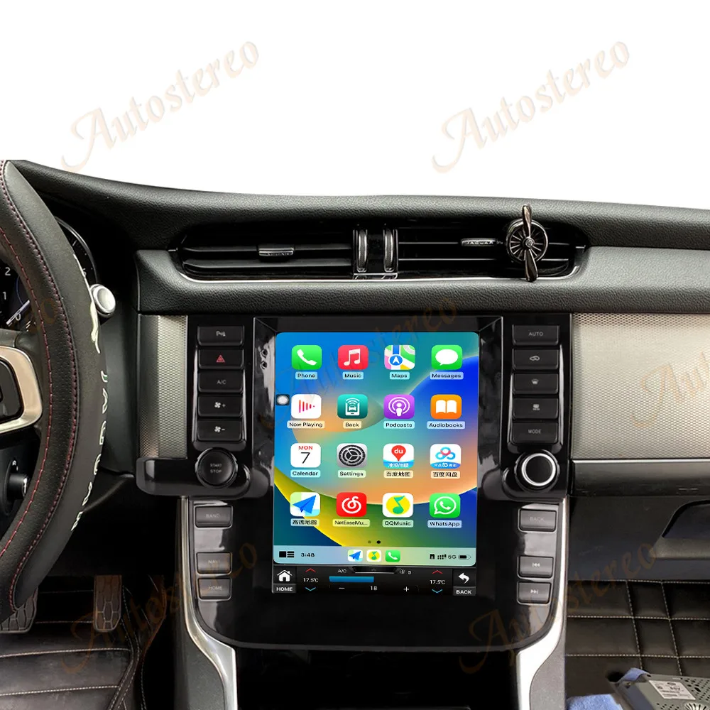 10.4" Android 14 Auto Stereo Multimedia Player For Jaguar XF 2016-2019 Car Radio Wireless Carplay GPS Navigation DSP Tape Record
10.4" Android 14 Auto Stereo Multimedia Player For Jaguar XF 2016-2019 Car Radio Wireless Carplay GPS Navigation DSP Tape Record