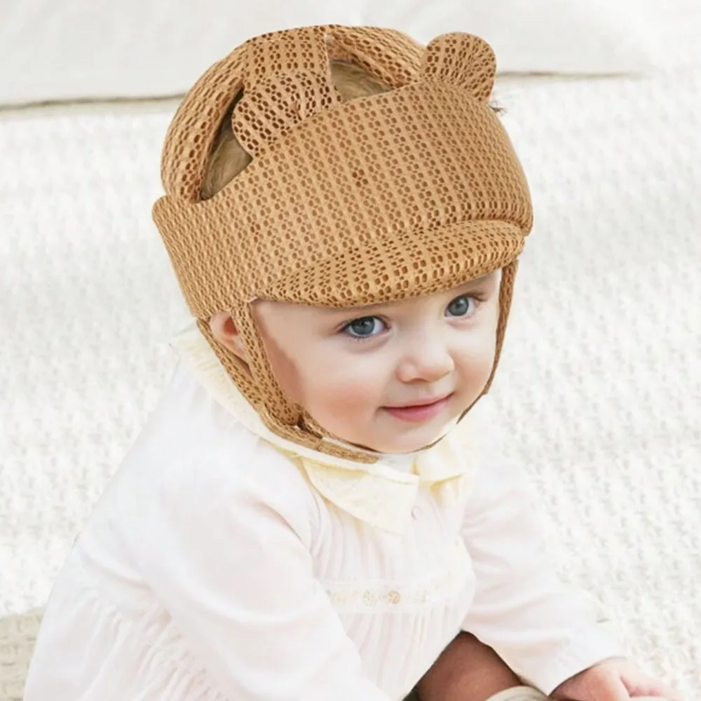 Adjustable Baby with Bear Design - Breathable 3D Mesh Protective Cap Suitable for &, Lightweight Anti-Fall Headgear for Toddlers
Adjustable Baby with Bear Design - Breathable 3D Mesh Protective Cap Suitable for &, Lightweight Anti-Fall Headgear for Toddlers