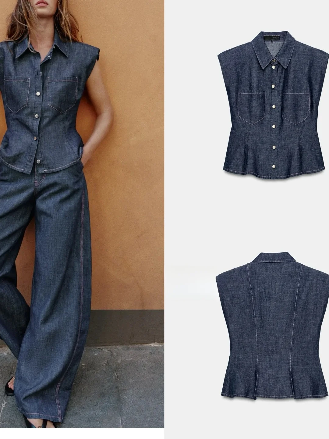 Slim Fit Women's Shirt Summer Commute Style Sleeveless Collared Waist-Cinching Fashionable Versatile Top URCACHE 2026
Slim Fit Women's Shirt Summer Commute Style Sleeveless Collared Waist-Cinching Fashionable Versatile Top URCACHE 2026