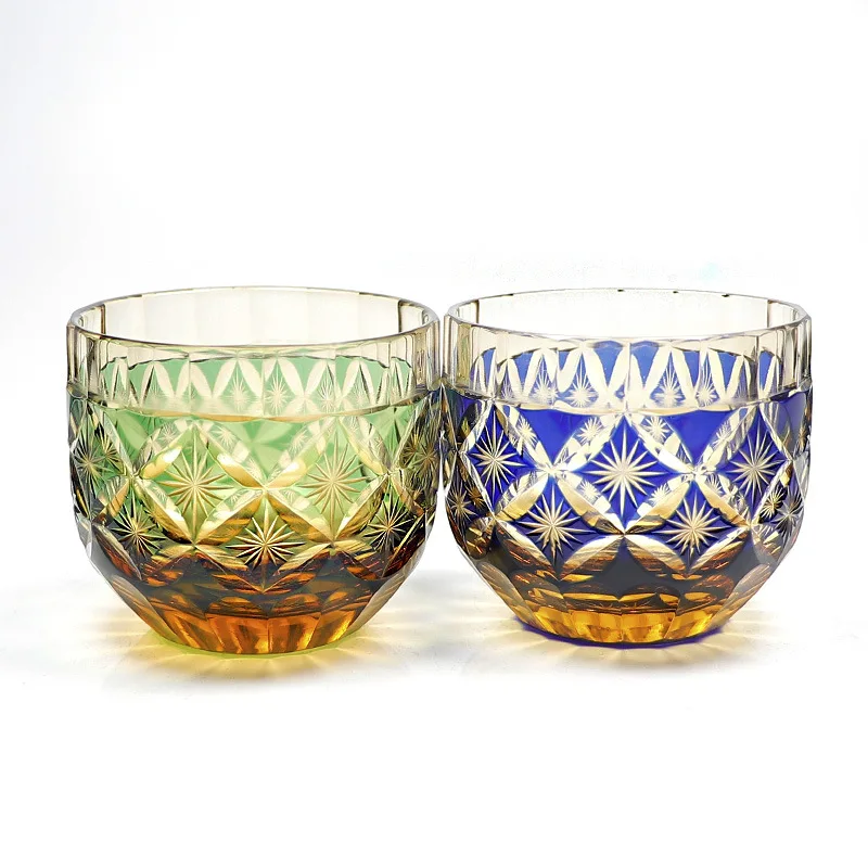 Japanese Korean Edo Kiriko White Wine Sake Glasses Hand Carved Glasses Amber Guest Party
Japanese Korean Edo Kiriko White Wine Sake Glasses Hand Carved Glasses Amber Guest Party