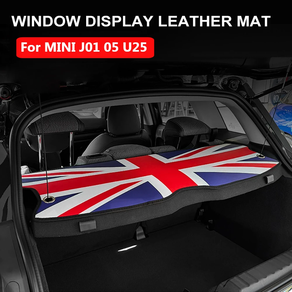 Защитный коврик для заднего стекла автомобиля для MINI Cooper J01 SE J05 Aceman U25 Countryman, кожаный коврик для багажника с защитой от царапин
Защитный коврик для заднего стекла автомобиля для MINI Cooper J01 SE J05 Aceman U25 Countryman, кожаный коврик для багажника с защитой от царапин
